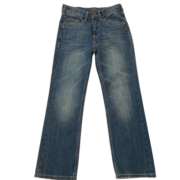 Silver Jeans Other - Classic silver Benny style Blue Denim Jeans NWT flap pockets ajustable waist 8